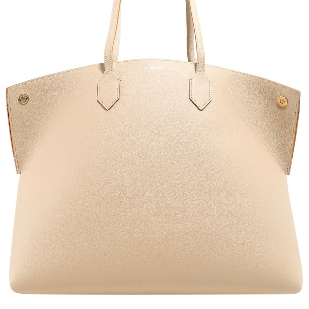 Burberry Society Tote Leather Bag Handbag